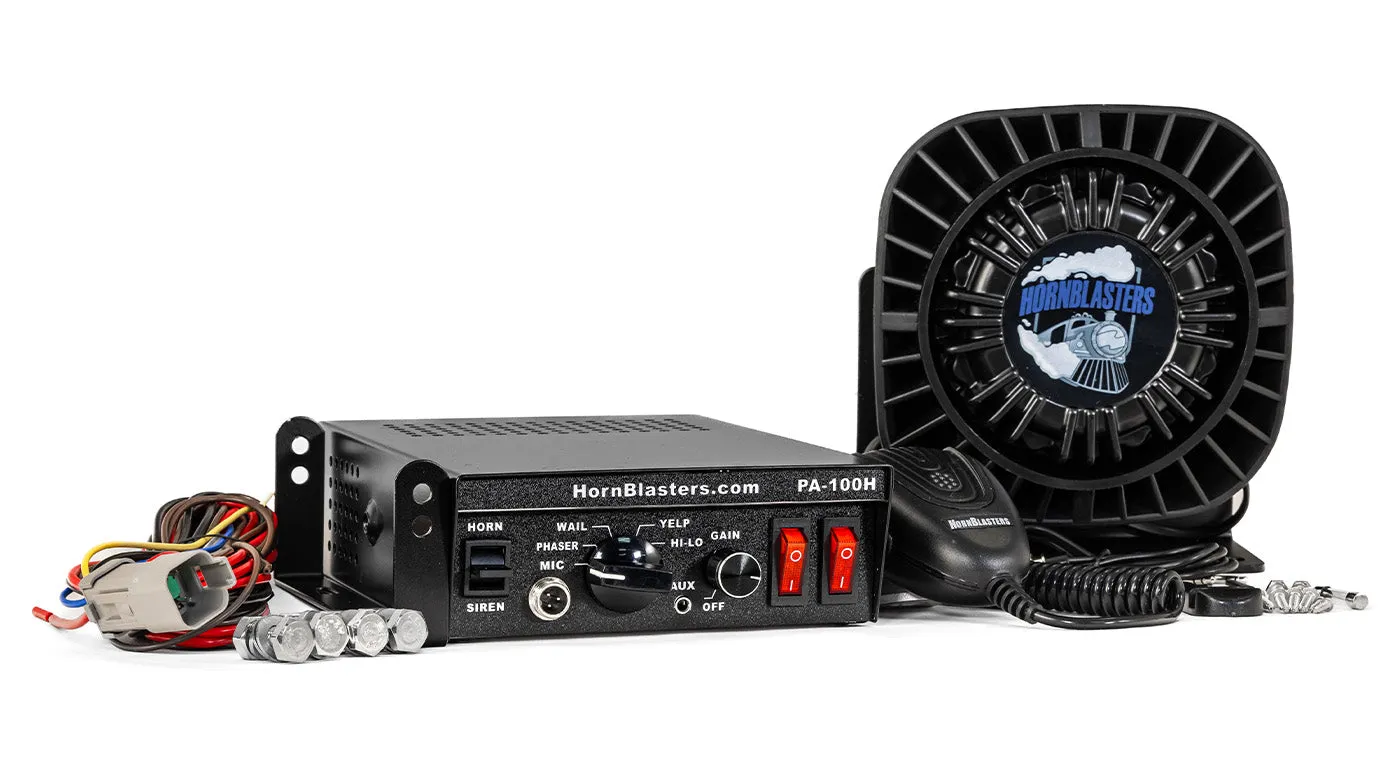 100 Watt Public Address with Sirens (Gen 3)