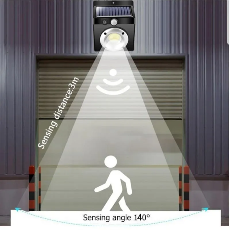 2 Set Solar Sensor Wall Light Q-TY021