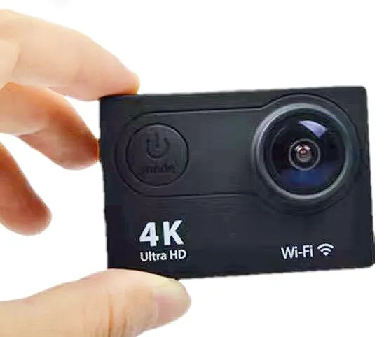 4K Ultra HD 12 Megapixel 170° Wide Angle Lens Action Camera - 1080p Wifi Sports Camera