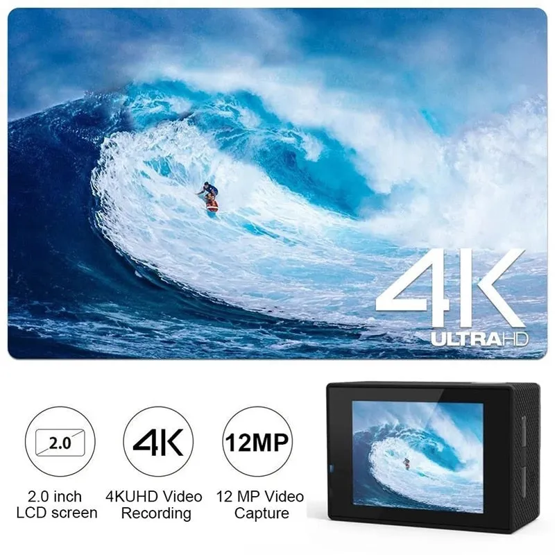 Action Camera 4K Ultra HD