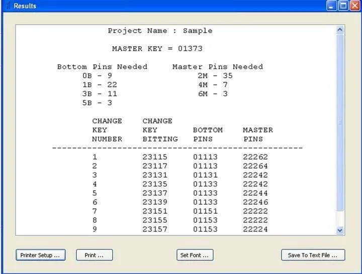 Aero Key Master Keying Software
