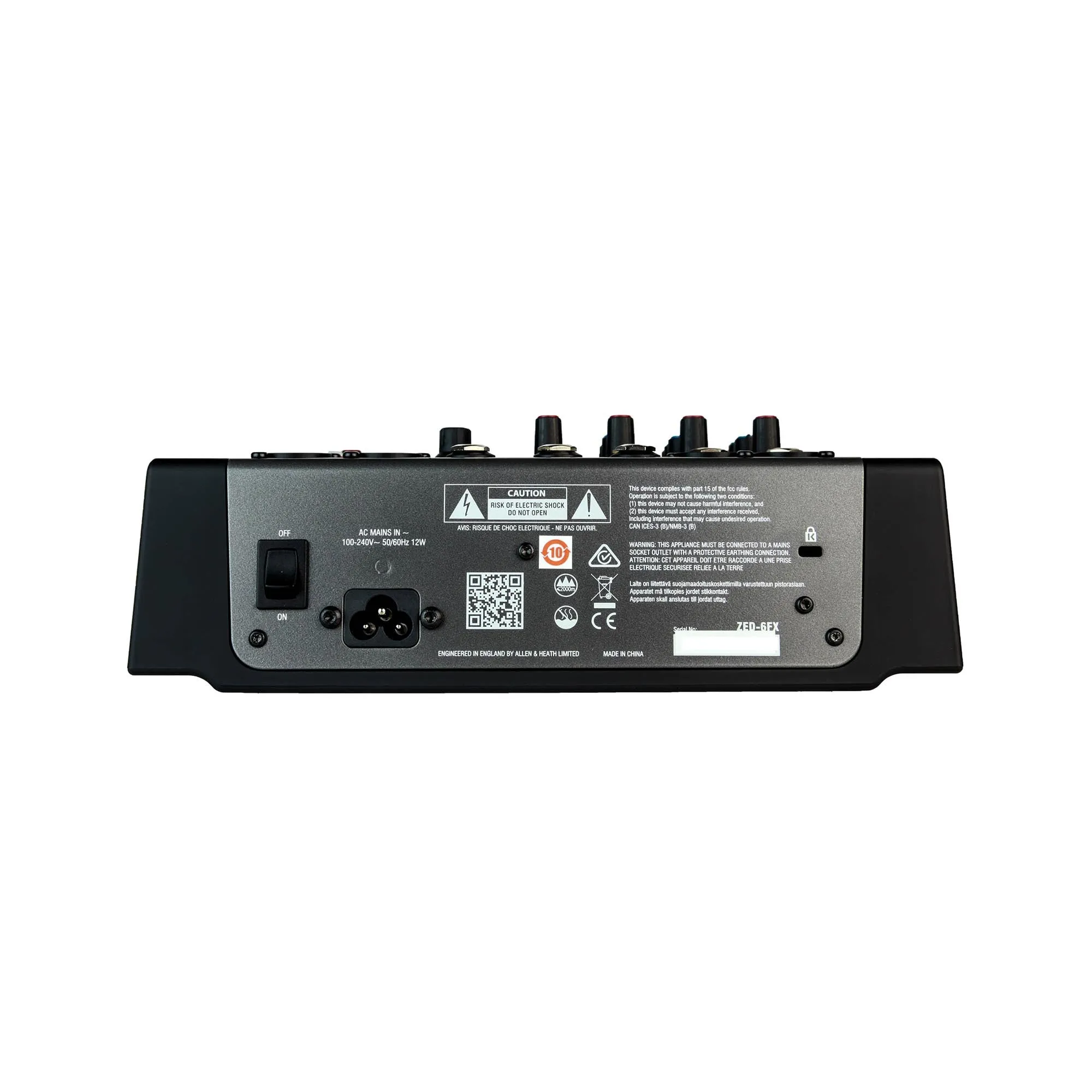 Allen&Heath Compact 6-Input Analog Mixer With FX