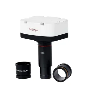 AmScope MA Series 5.0MP USB 2.0 Microscope Camera for Windows in White