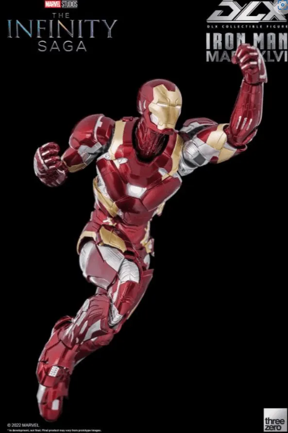 Avengers: Infinity Saga Iron Man Mark 46 DLX 1:12 Scale Action Figure/ Threezero