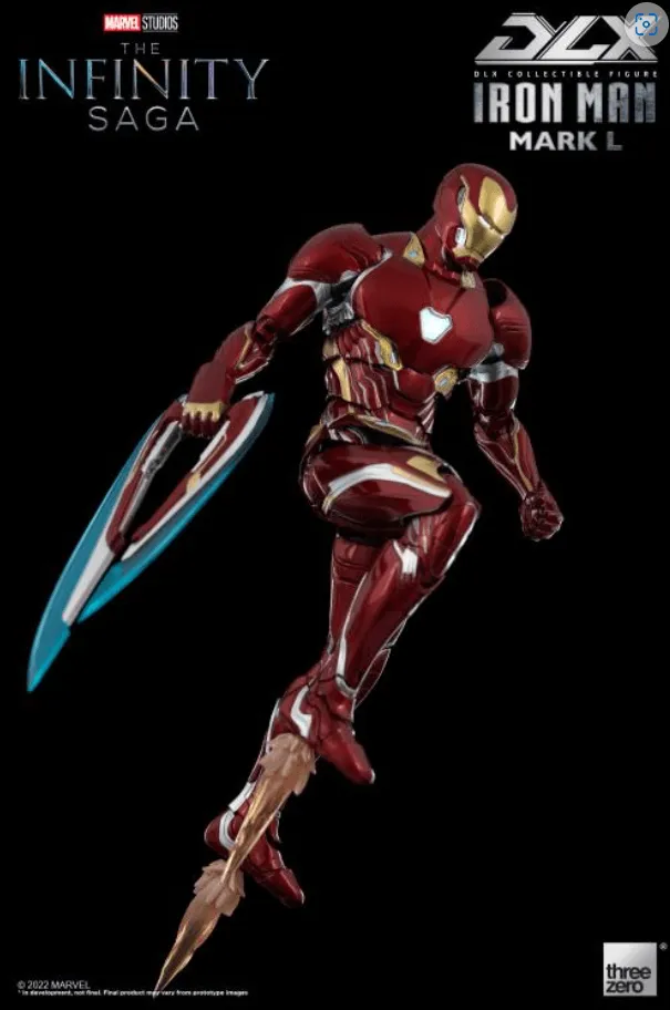 Avengers: Infinity Saga Iron Man Mark 50 DLX Action Figure/ Threezero