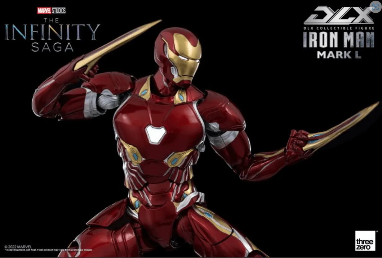 Avengers: Infinity Saga Iron Man Mark 50 DLX Action Figure/ Threezero