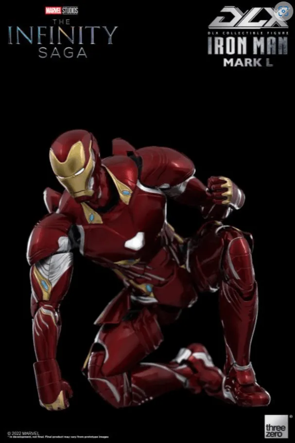 Avengers: Infinity Saga Iron Man Mark 50 DLX Action Figure/ Threezero
