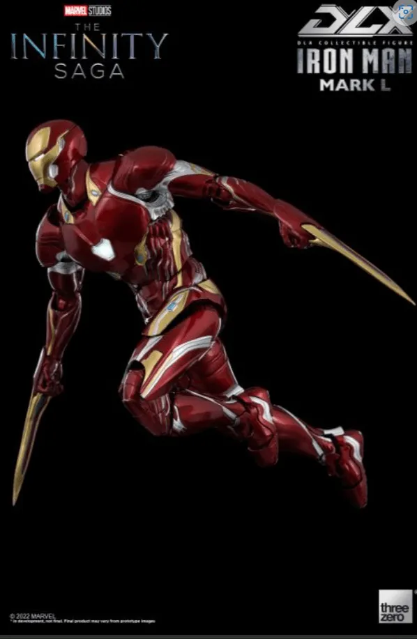 Avengers: Infinity Saga Iron Man Mark 50 DLX Action Figure/ Threezero