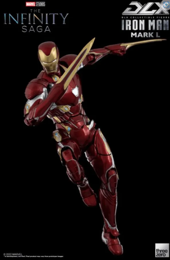 Avengers: Infinity Saga Iron Man Mark 50 DLX Action Figure/ Threezero
