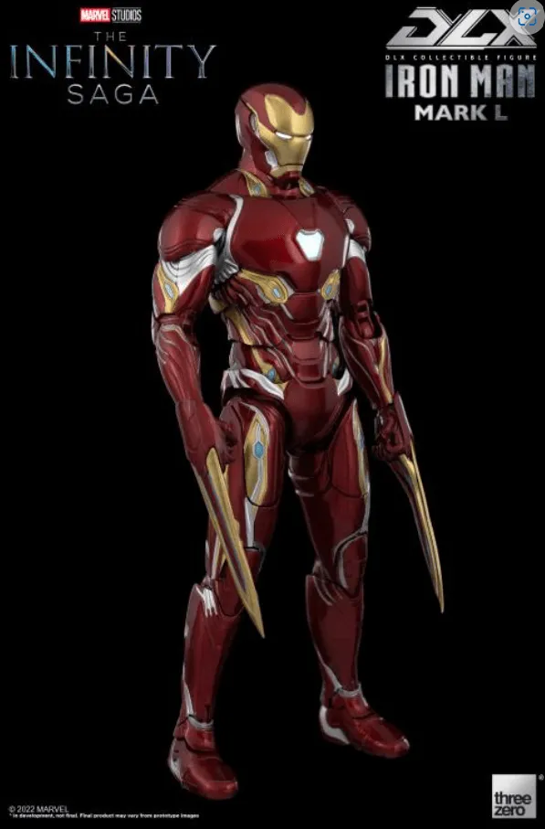 Avengers: Infinity Saga Iron Man Mark 50 DLX Action Figure/ Threezero