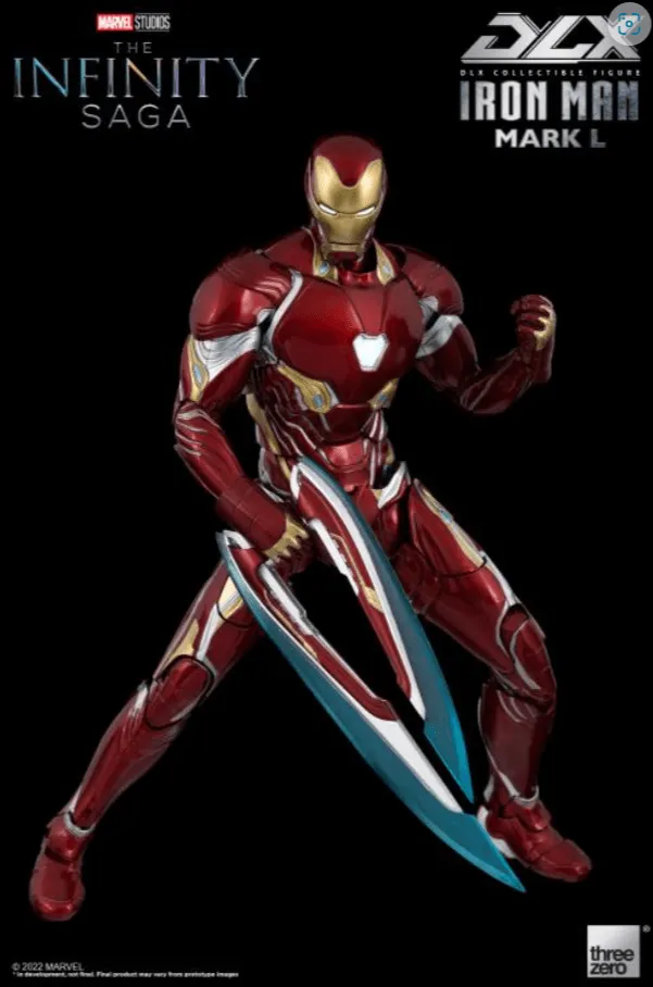 Avengers: Infinity Saga Iron Man Mark 50 DLX Action Figure/ Threezero