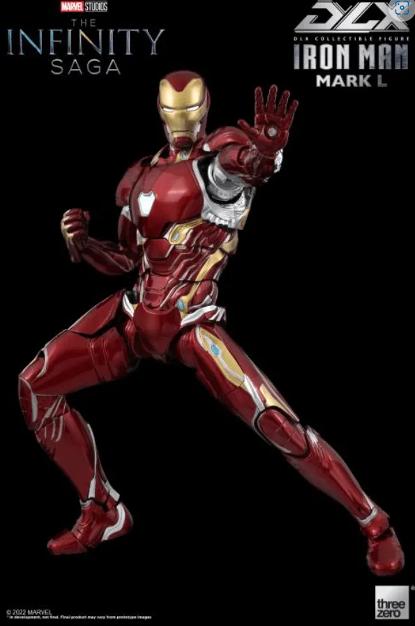 Avengers: Infinity Saga Iron Man Mark 50 DLX Action Figure/ Threezero