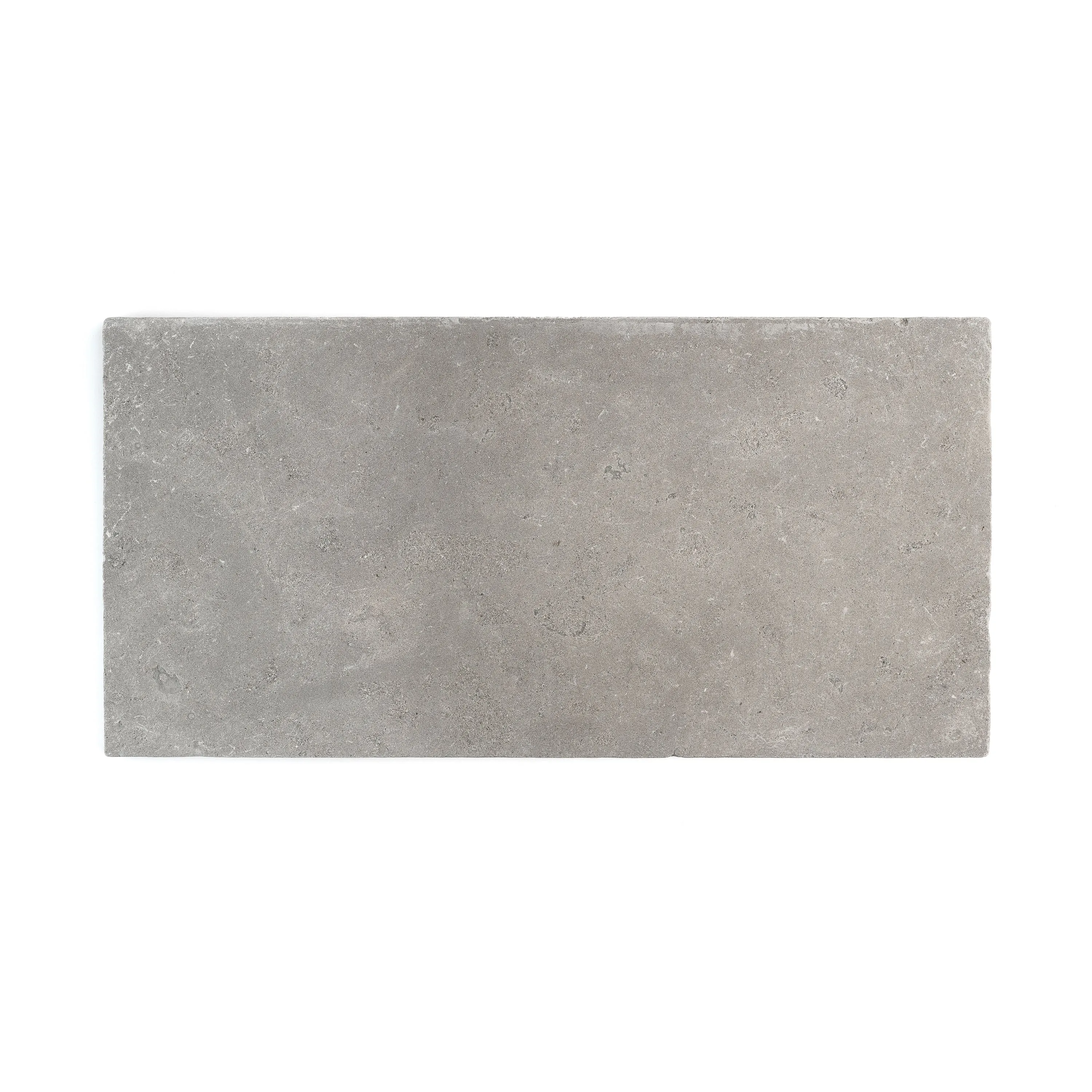 Azru Grey 12x24 Moroccan Limestone | Tumbled & Honed
