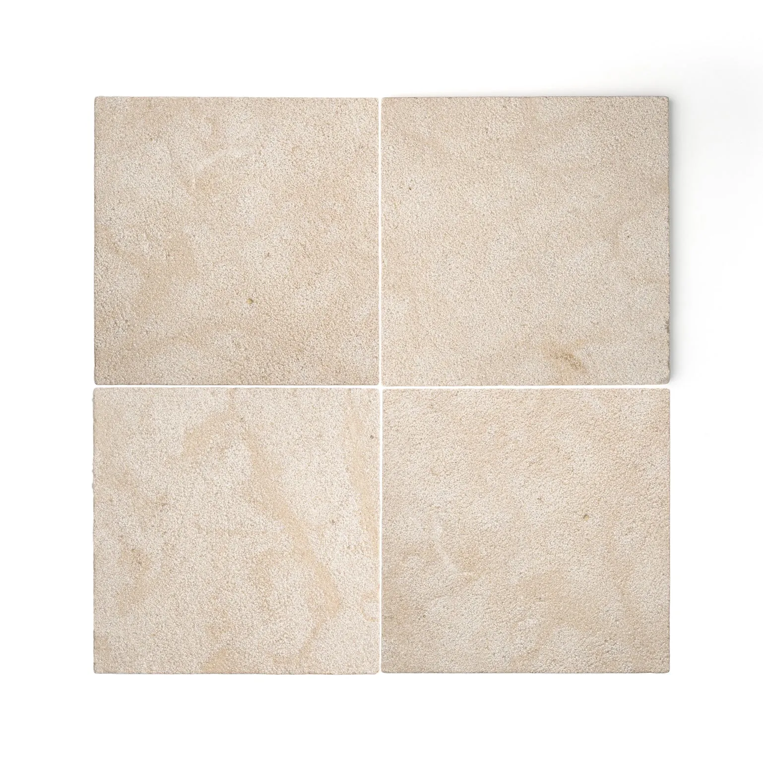 Azru Sand 12x12 Moroccan Limestone | Hammered & Tumbled
