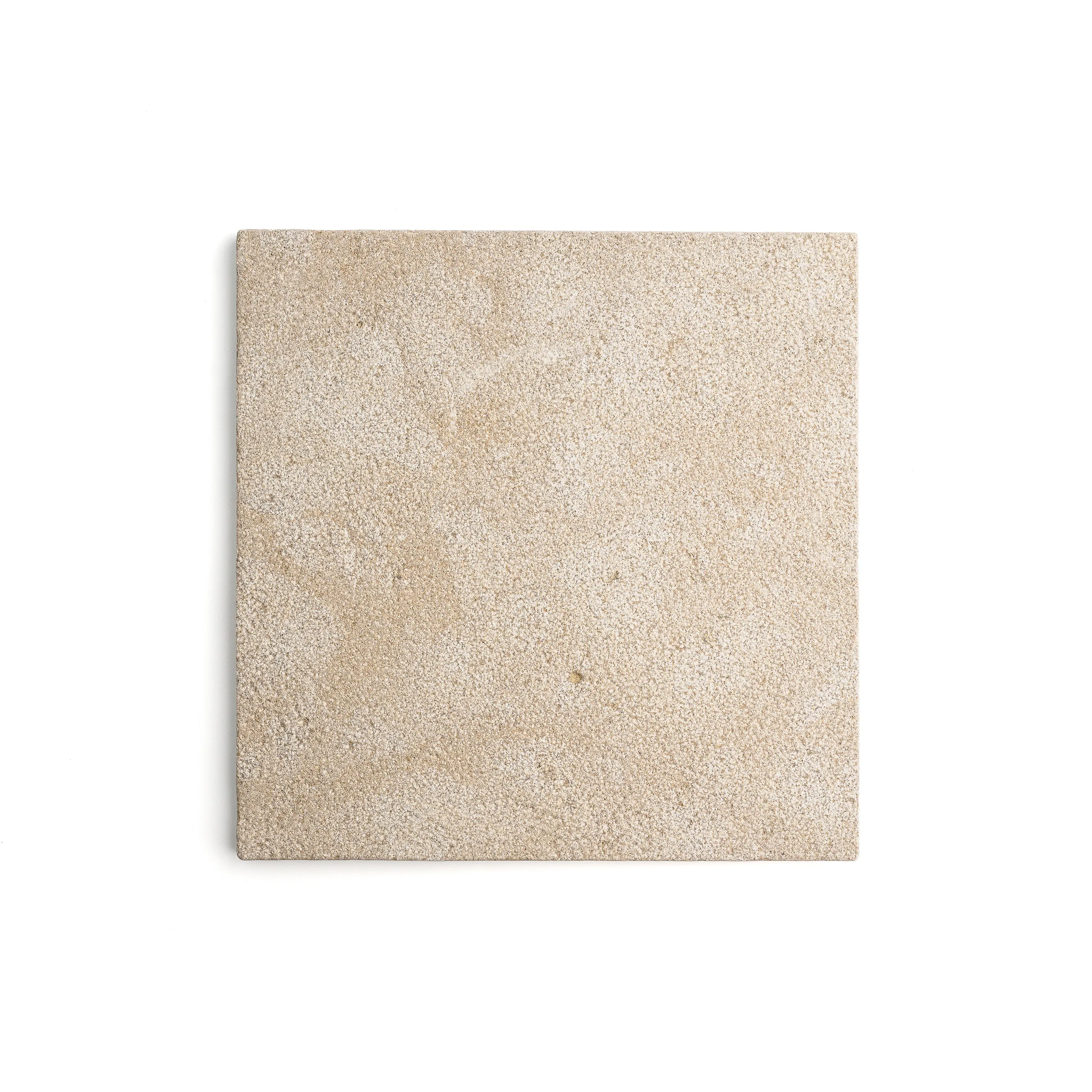 Azru Sand 12x12 Moroccan Limestone | Hammered & Tumbled