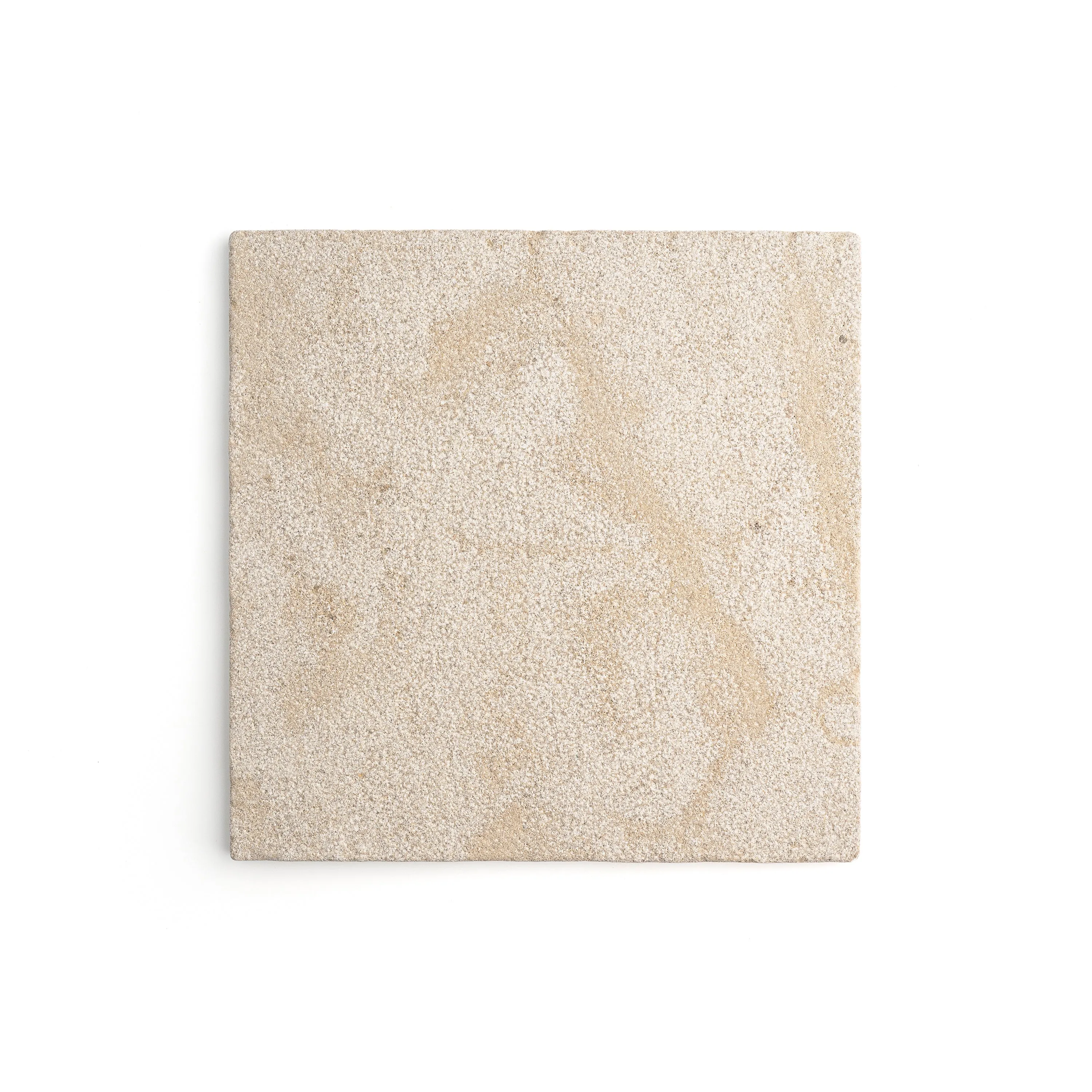Azru Sand 12x12 Moroccan Limestone | Hammered & Tumbled