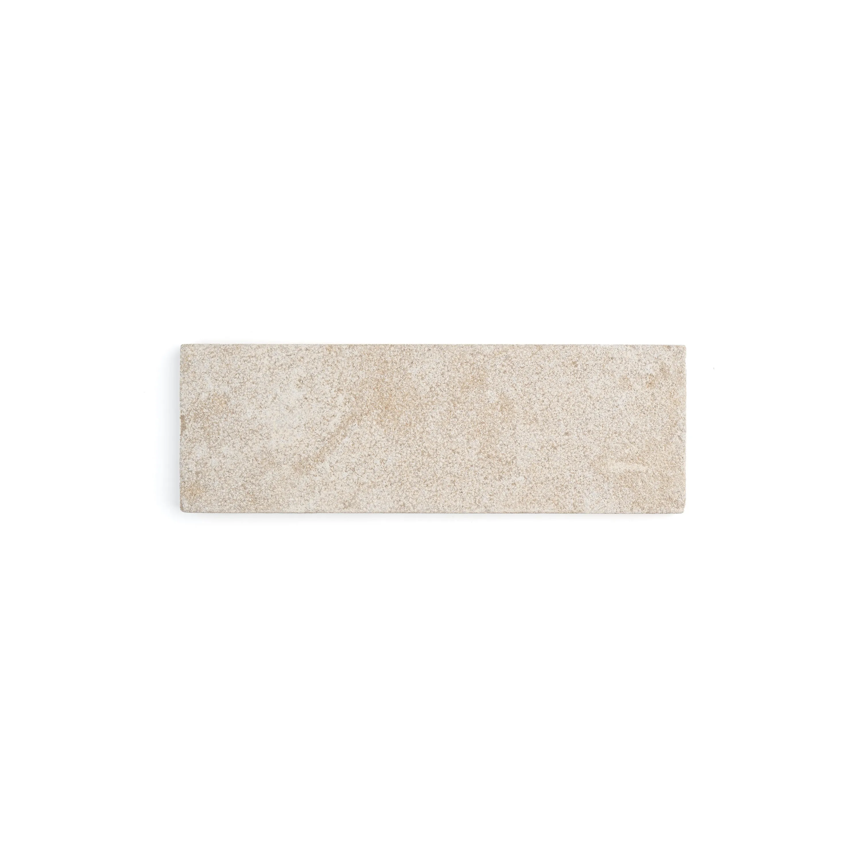 Azru Sand 4x12 Moroccan Limestone | Hammered & Tumbled