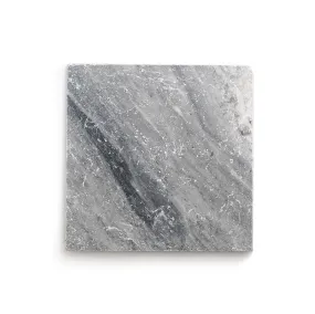 Bardiglio Grey Light 12x12 Marble Tile | Tumbled