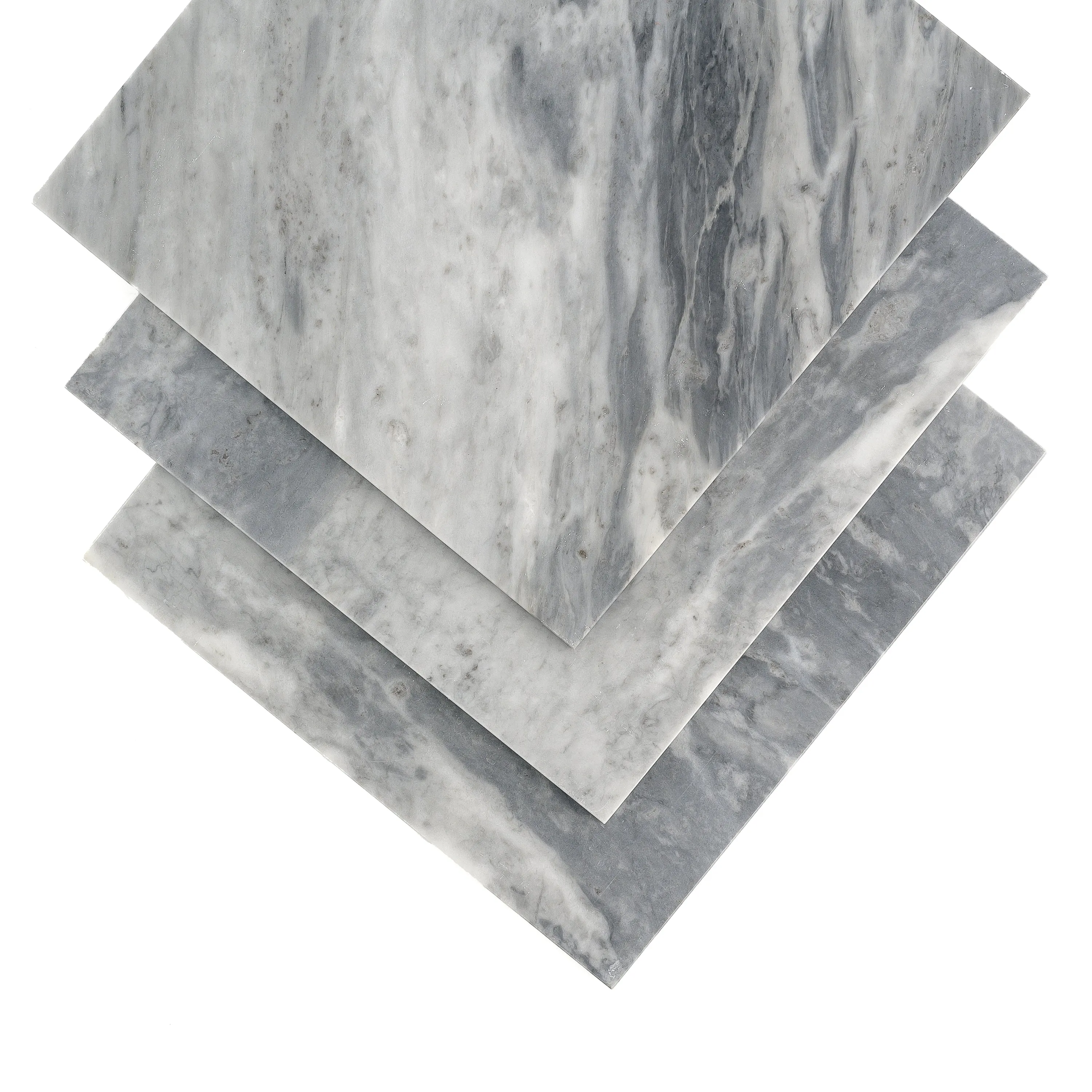Bardiglio Grey Light 18x18 Marble Tile | Honed