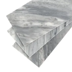 Bardiglio Grey Light 6x12 Marble Tile | Honed