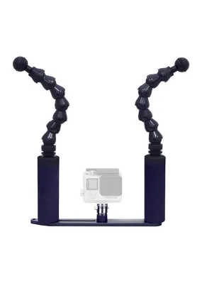 Big Blue 7 inch Flexi Arm GoPro Tray