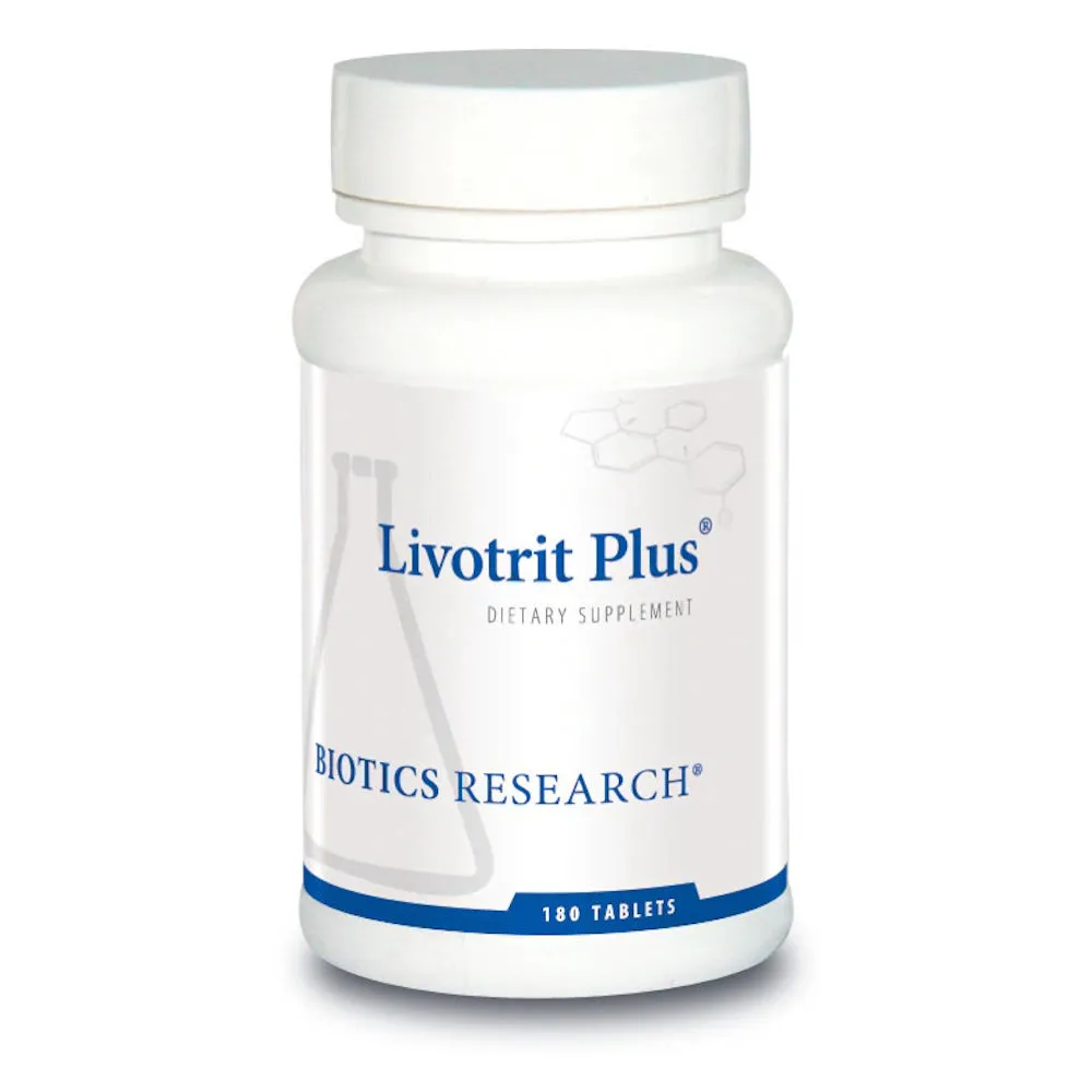 Biotics Research, Livotrit Plus (Ayurvedic), 180 tablets