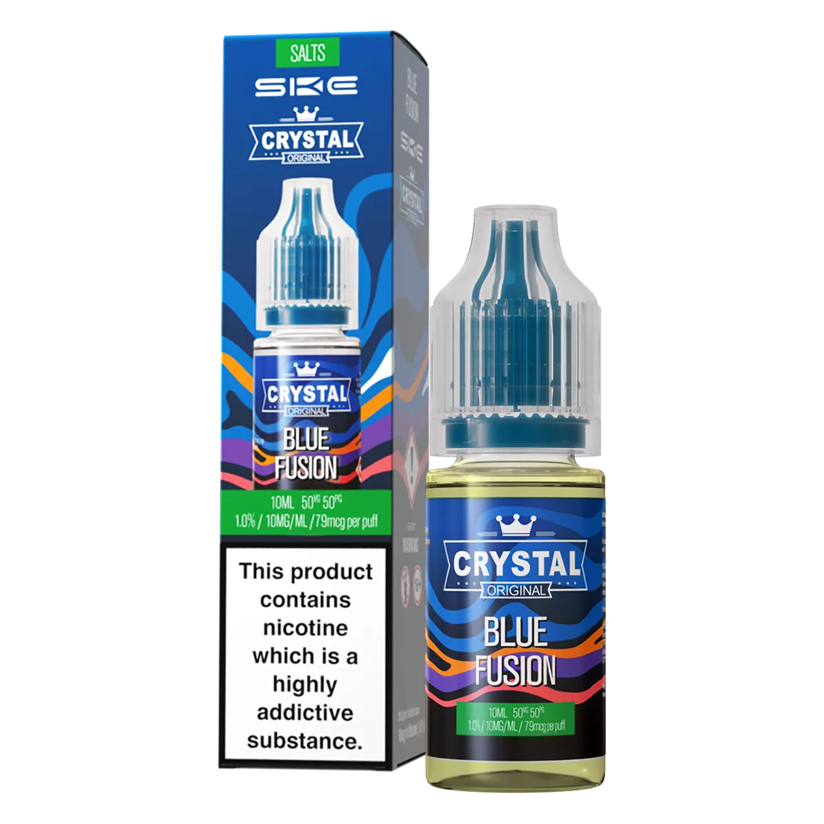 Blue Fusion Nic Salt by SKE Crystal 10ml