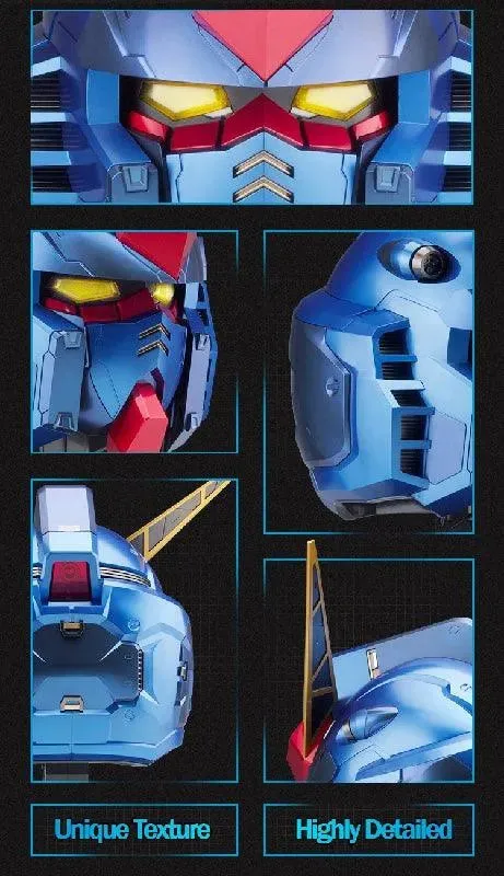 BN Head Collection Vol.1 RX-78-2 Gundam [Metallic Blue Color Ver.] (P-Bandai)