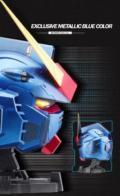 BN Head Collection Vol.1 RX-78-2 Gundam [Metallic Blue Color Ver.] (P-Bandai)