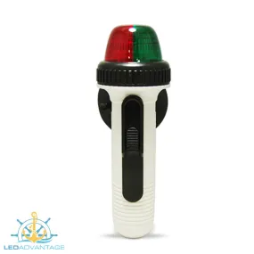 Boat Portable Suction Bi-Color Port & Starboard Navigation LED Light