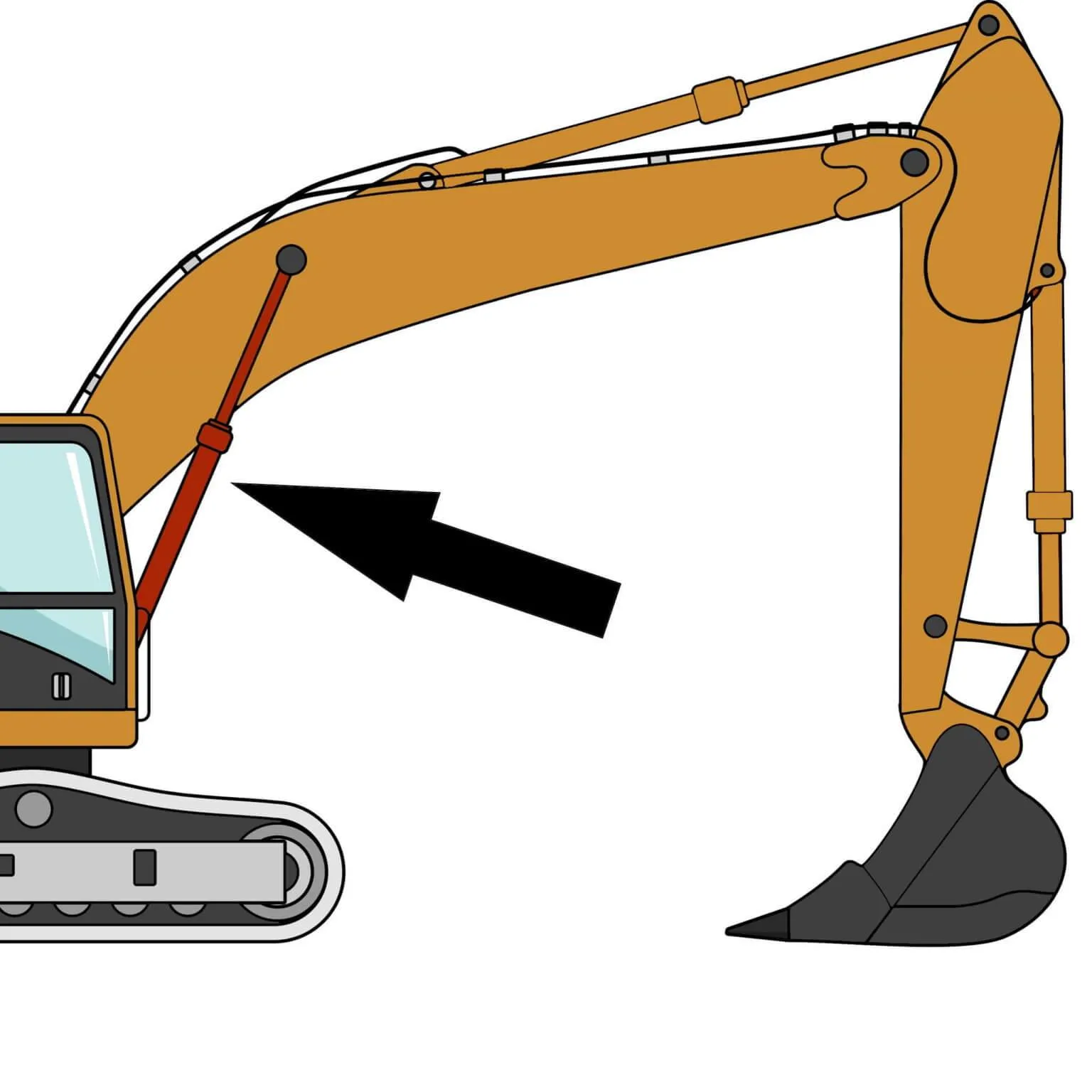 Bobcat E38 Mini Excavator Boom Seal Kit
