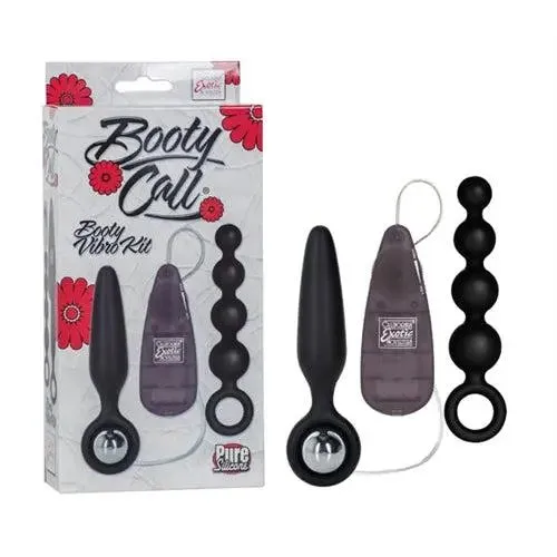 Booty Call Booty Vibro Kits - Black