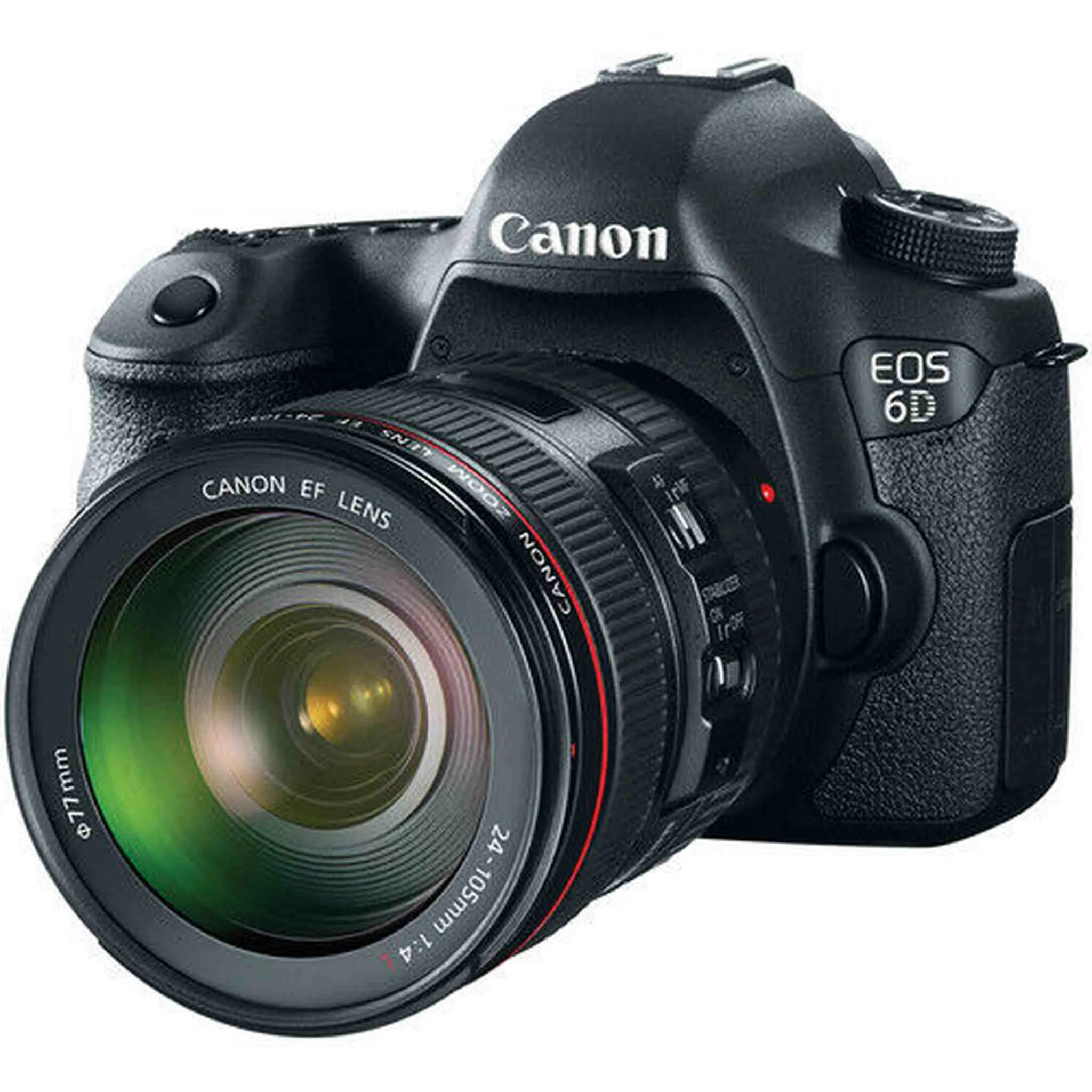 Canon EOS 6D Camera w/ 24-105mm f/4.0L IS USM Lens   32GB, 2 Batteries Starter Bundle