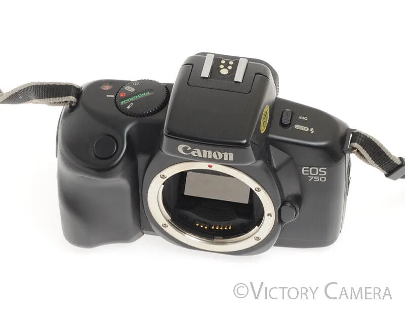 Canon EOS 750 35mm Autofocus SLR FILM Camera Body [EXC ]