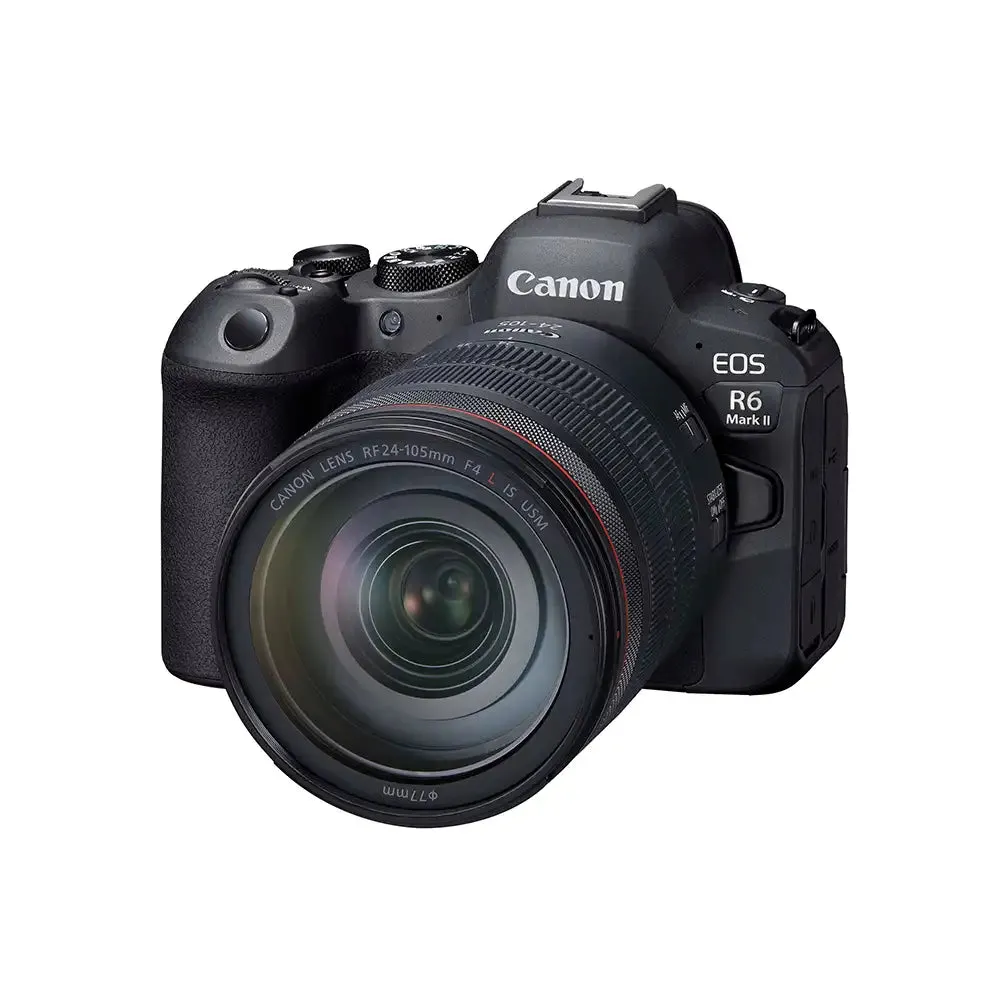 Canon EOS R6 Mark II Mirrorless Digital Camera with RF 24-105mm F/4 L Lens