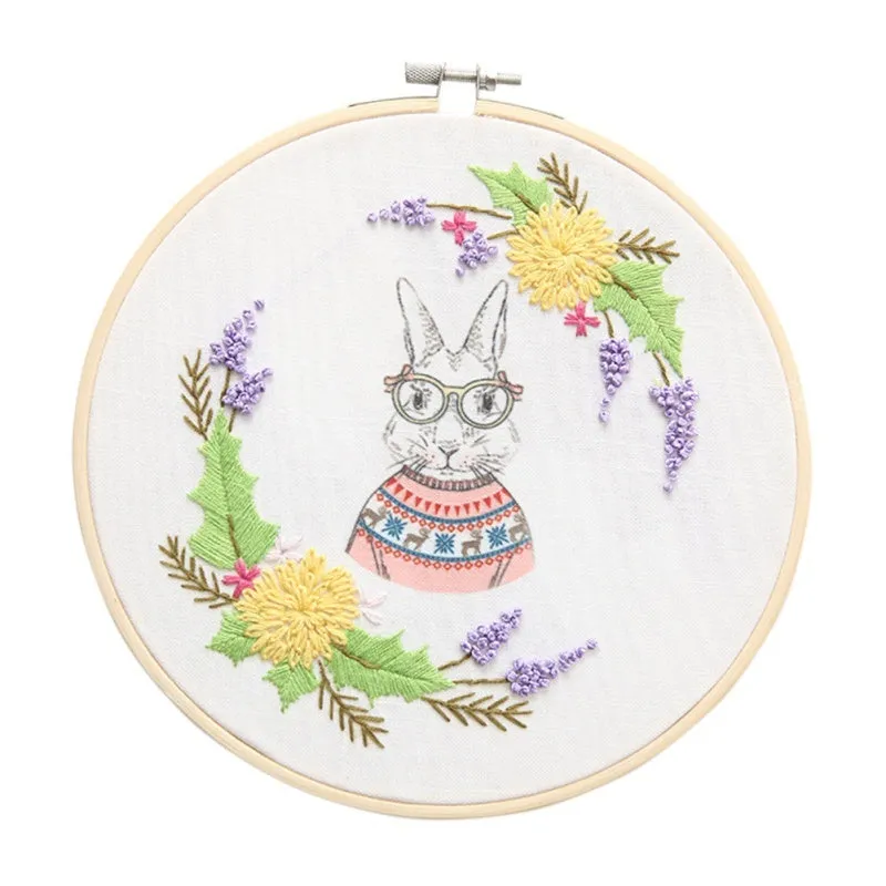 Cartoon Animal Hand Embroidery Children's Day gift