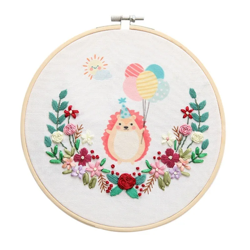 Cartoon Animal Hand Embroidery Children's Day gift