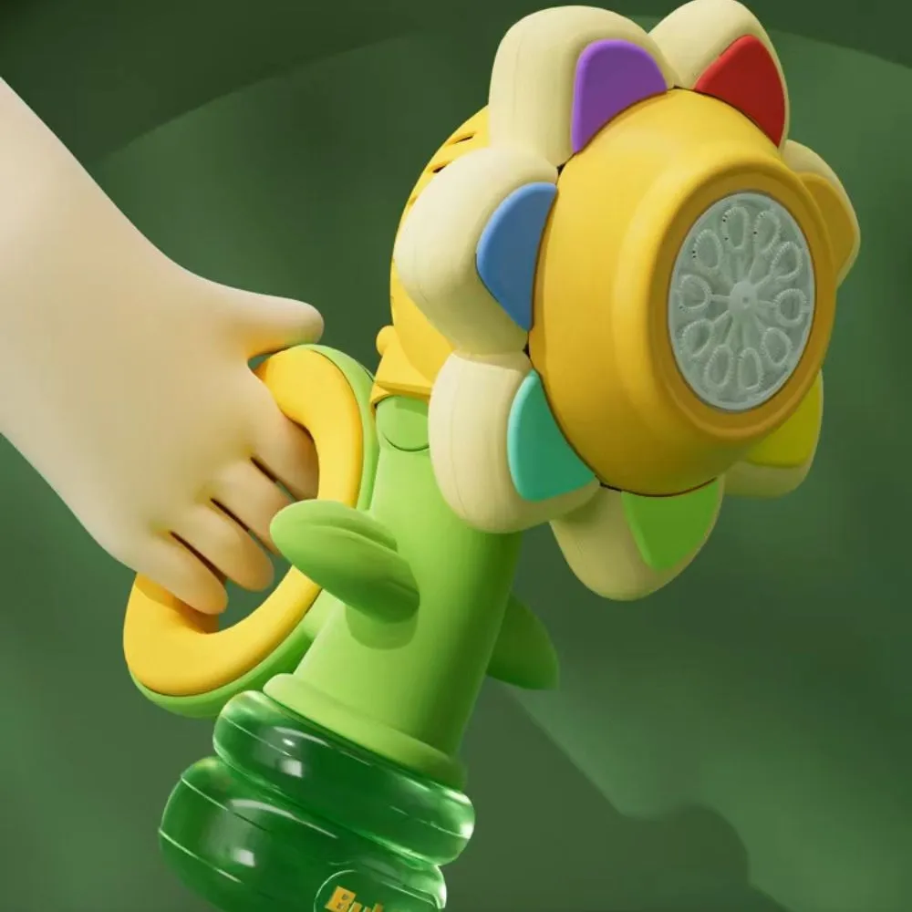 Dancing Sunflower LED Bubble Maker Toy