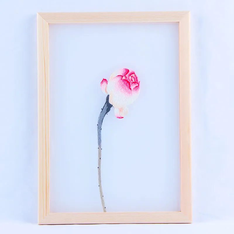 Desktop Screen Ornament Decoration Handmade Embroidery Material Kit