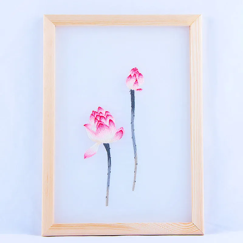 Desktop Screen Ornament Decoration Handmade Embroidery Material Kit