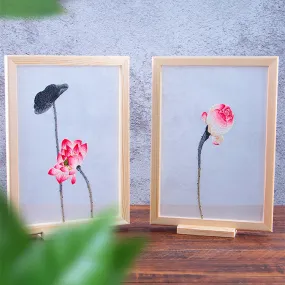 Desktop Screen Ornament Decoration Handmade Embroidery Material Kit