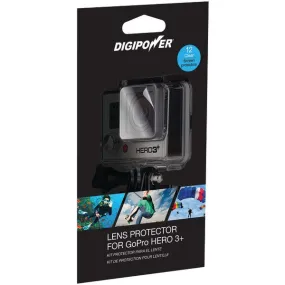 DIGIPOWER LP-GPH3  Lens Protector with 12 Clear Screens for GoPro(R) Hero3 
