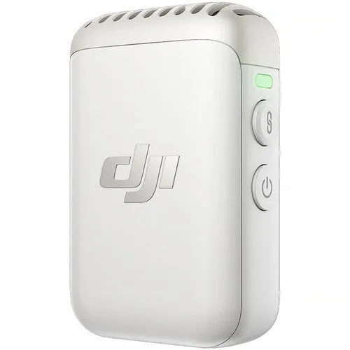 DJI MIC 2 Wireless Microphone Transmitter (1 TX), Platinum White