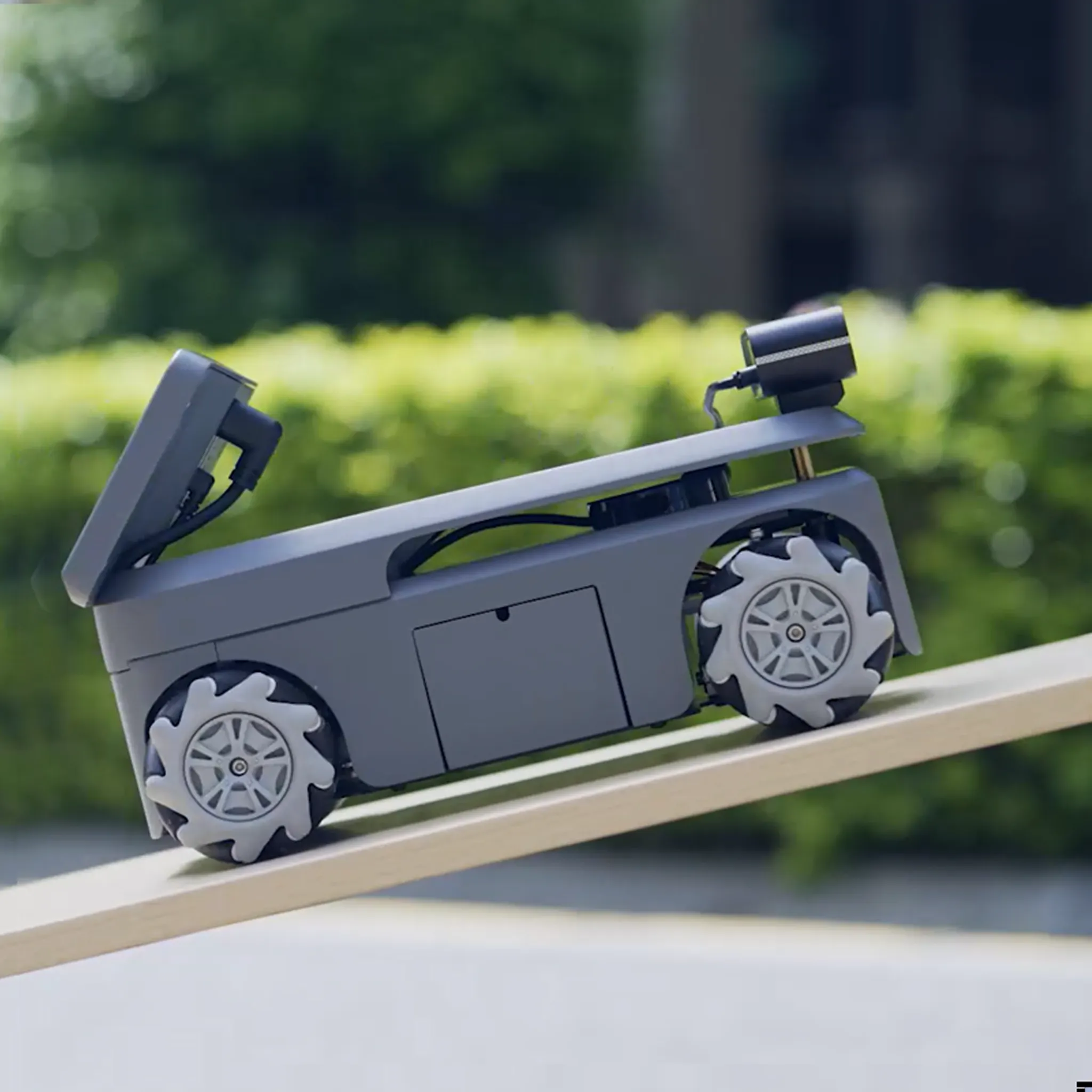 Elephant Robotics myAGV 2023 PI - Mobile Chassis Autonomous Navigation Raspberry Pi Robot Kit 2D/3D Mapping, Smart 4-Wheel Drive Vehicle with Gamepad