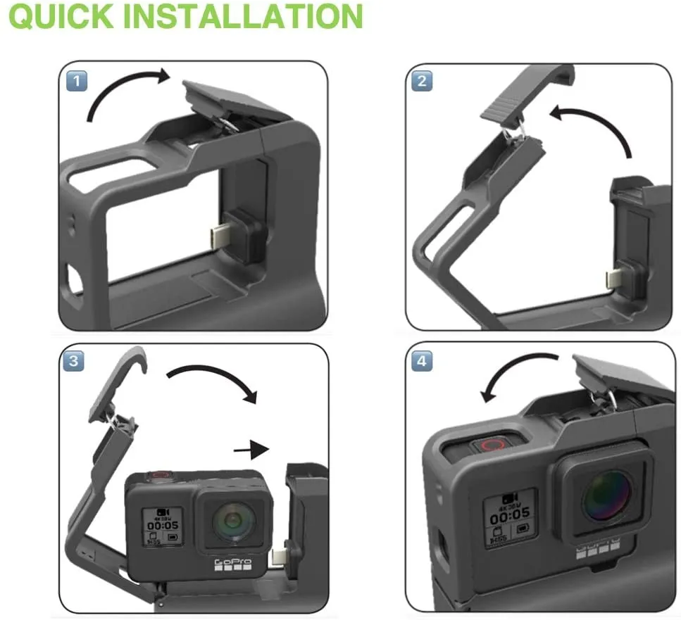 Extended Battery for GoPro HERO7/HERO6/HERO5 Black