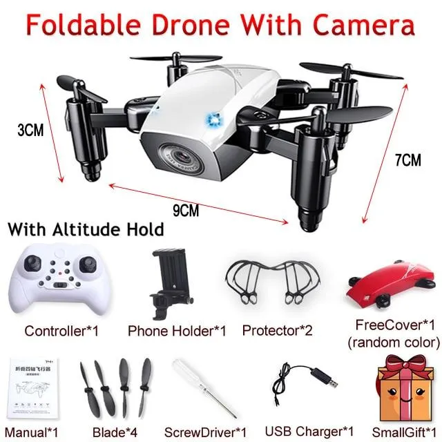 Foldable RC Mini Pocket Size WiFi Drone with HD Camera S9X