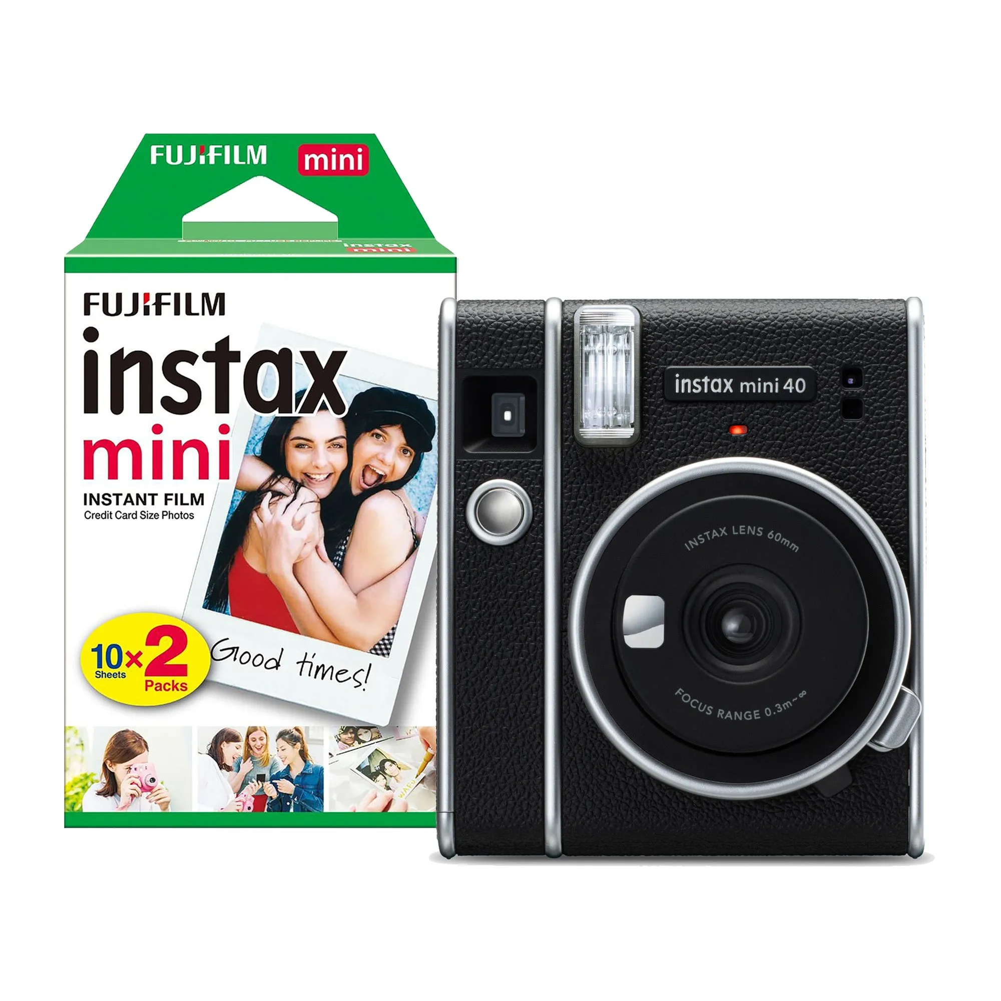 Fujifilm Instax Mini 40 Instant Camera - Black