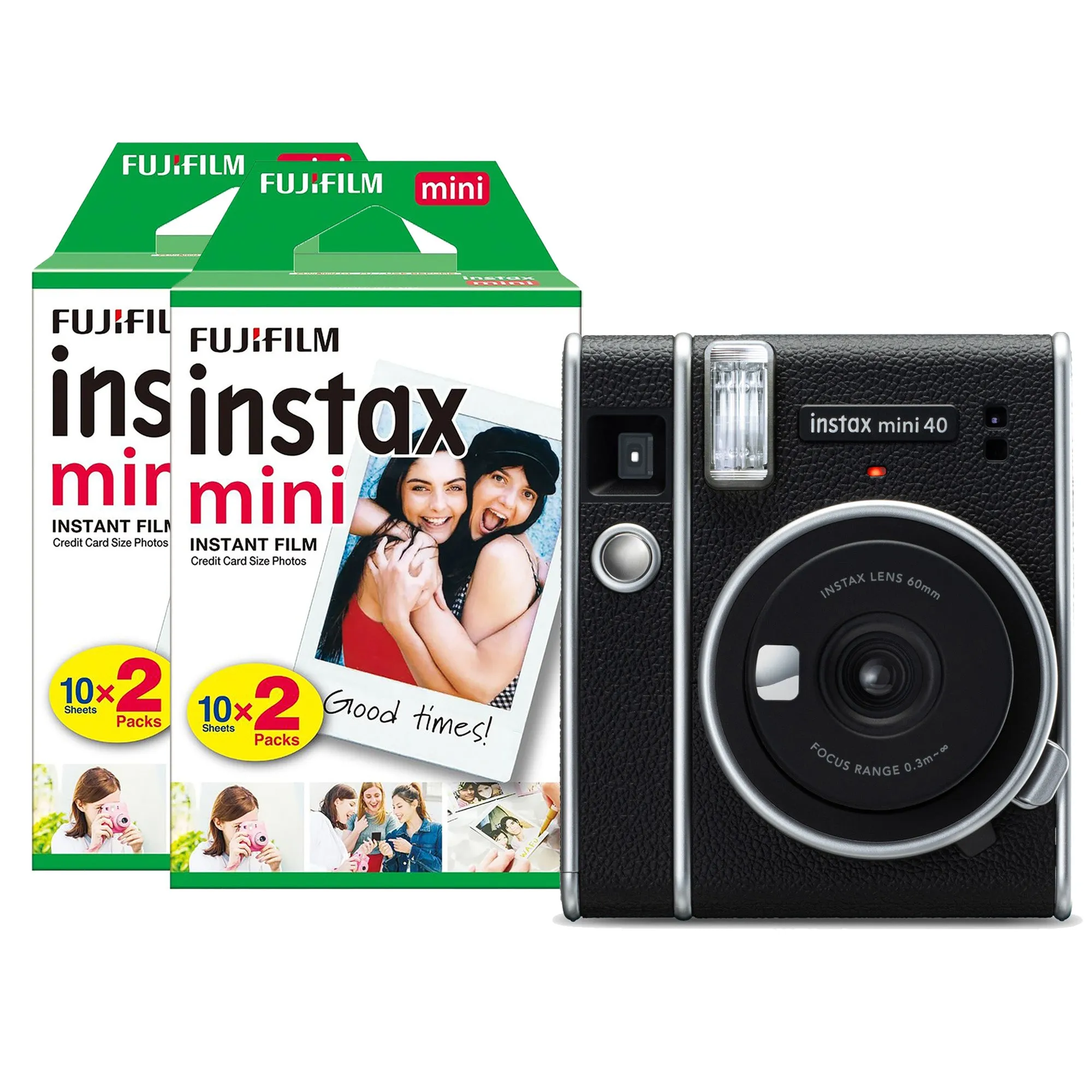 Fujifilm Instax Mini 40 Instant Camera - Black
