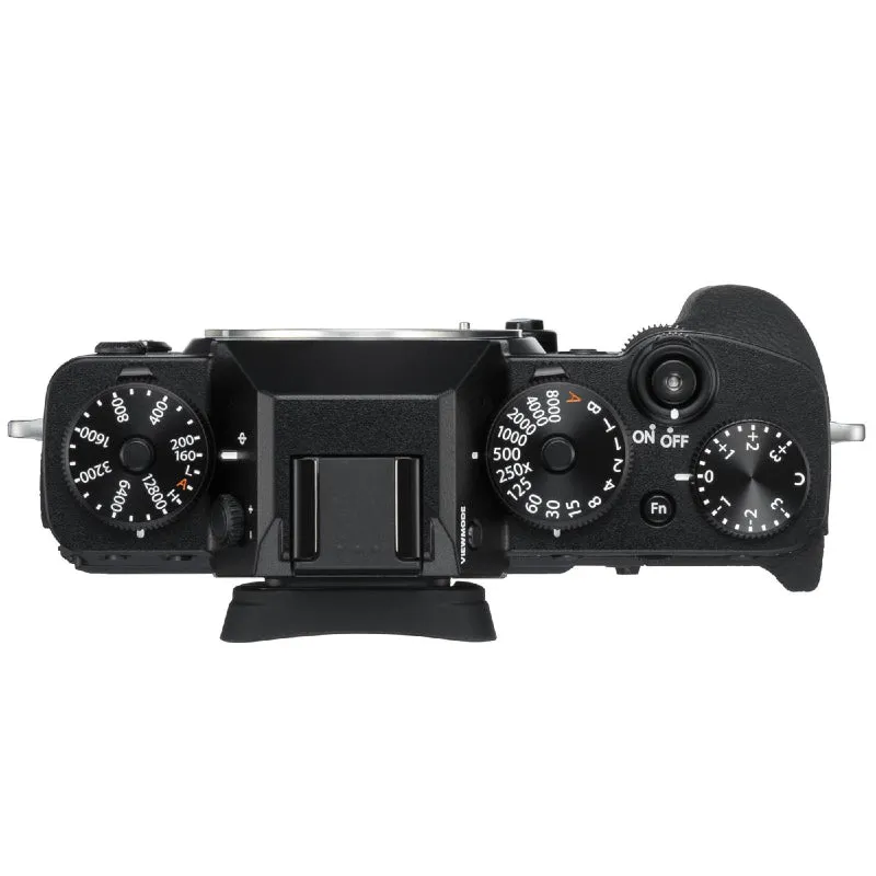 FUJIFILM X-T3 Mirrorless Camera with 18-55mm Lens (Black, USB Charging)