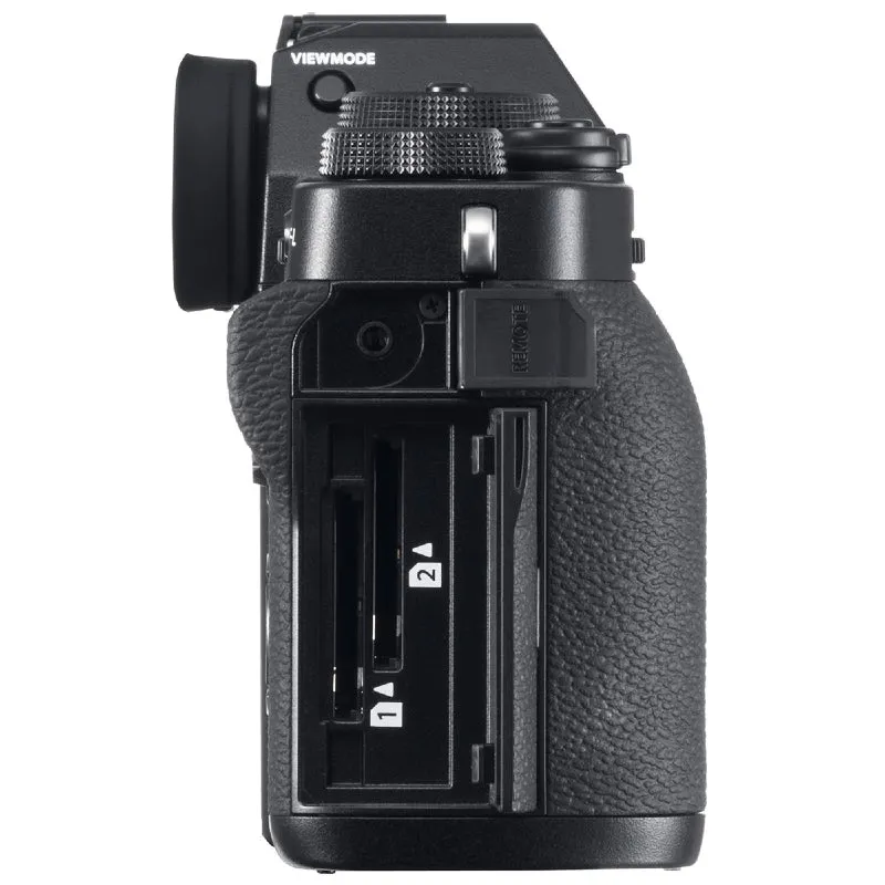 FUJIFILM X-T3 Mirrorless Camera with 18-55mm Lens (Black, USB Charging)